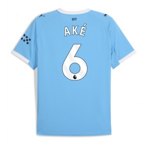 Manchester City Nathan Ake #6 Primera Equipación 2025-26 Manga Corta